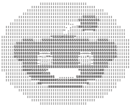 Reddit’s Snoo mascot, rendered in halftone dots